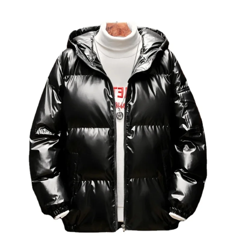 Winter men's jacket fashion men's warm cotton parka down cotton sweater coat casual outdoor clothing warm jacket men's clothing