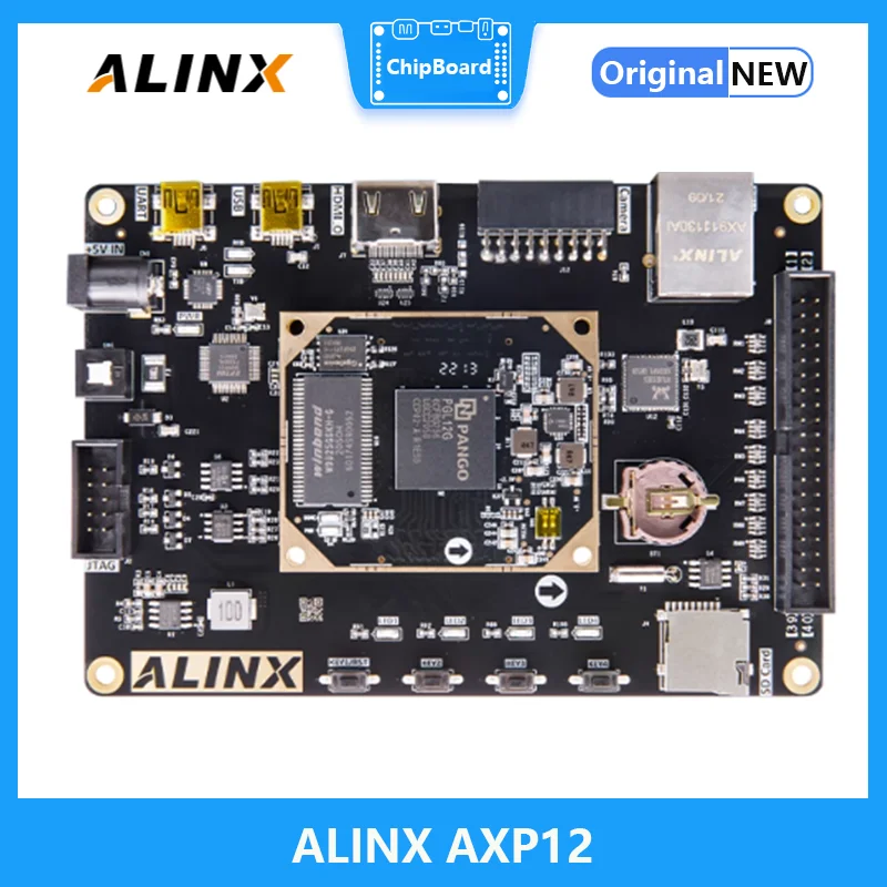 

ALINX AXP12：Logos PGL12G Gigabit Ethernet Interface FPGA Developed Board