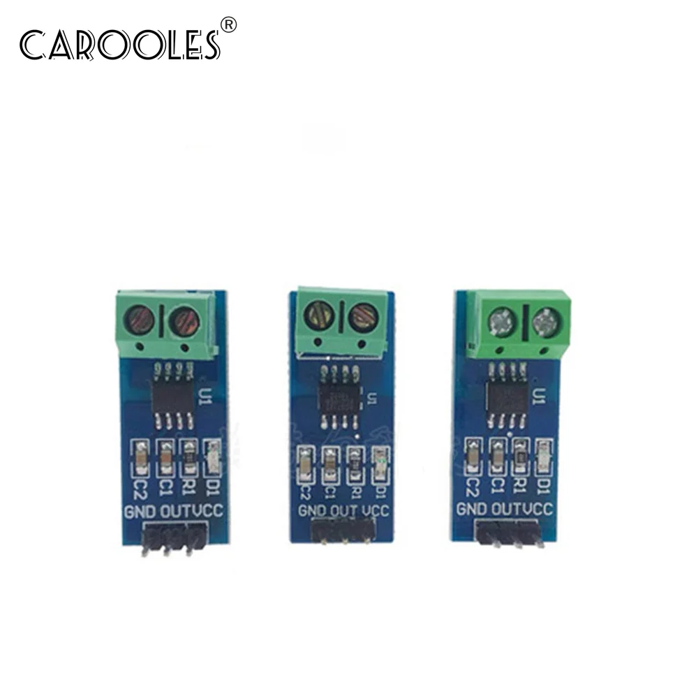 

1PCS NEW 5A 20A 30A Hall Current Sensor Module ACS712 Model For Arduino AC DC Current Detection Board