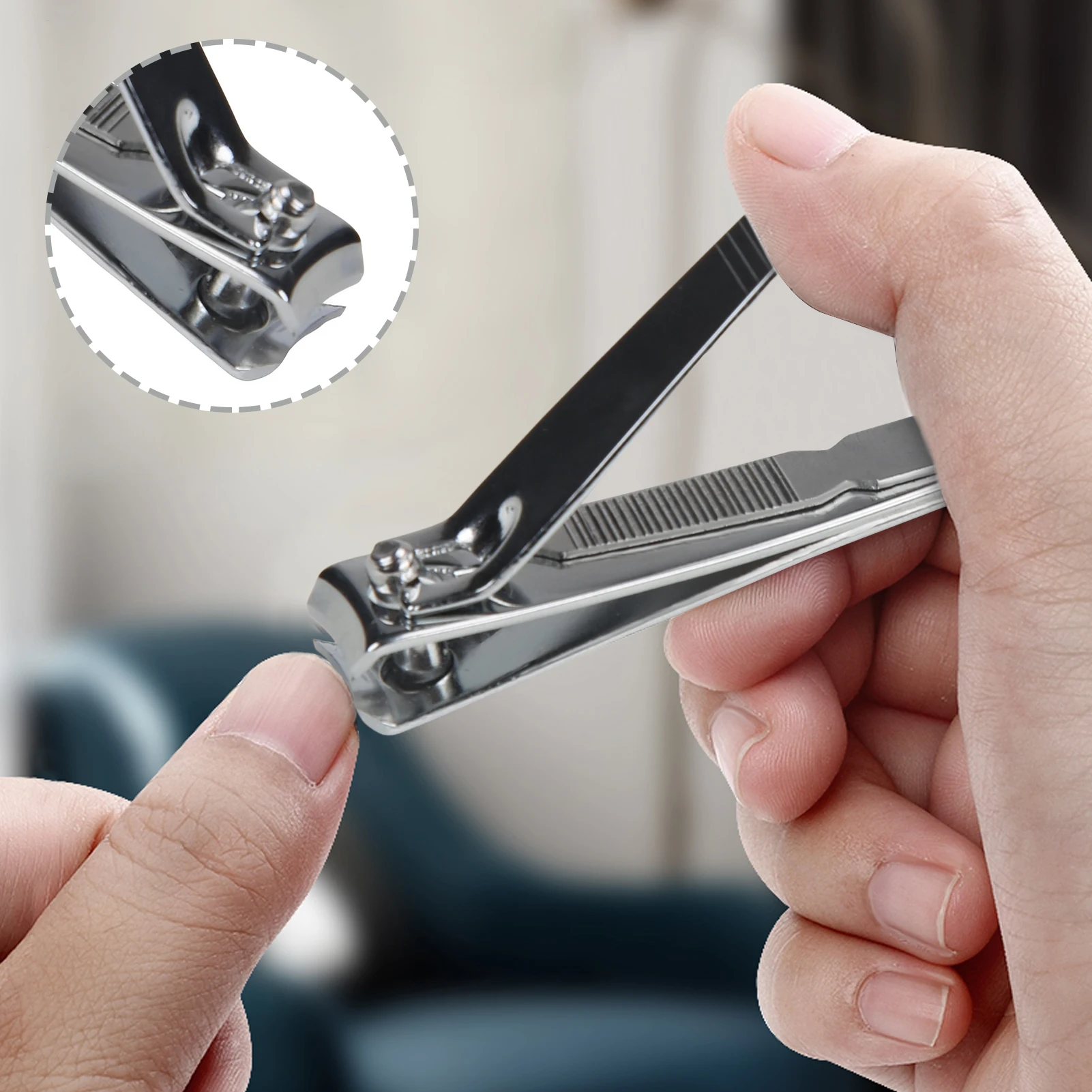 

Manual Flat Mouth Nail Cutter Wear-resistance Nail Cutting Tool Manicure Tool
