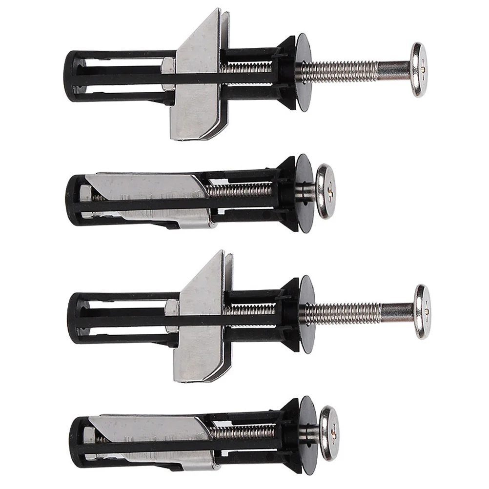 

4 Pcs Toilet Replacement Parts Seat Nuts Tank Kit Stainless Steel Bolts Screws Seal