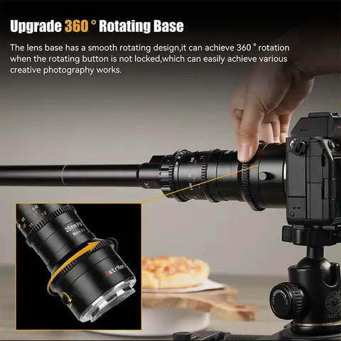 Полнокадровый водонепроницаемый объектив с ручной фокусировкой для Canon RF Nikon Z Sony E Canon EF (DSLR)