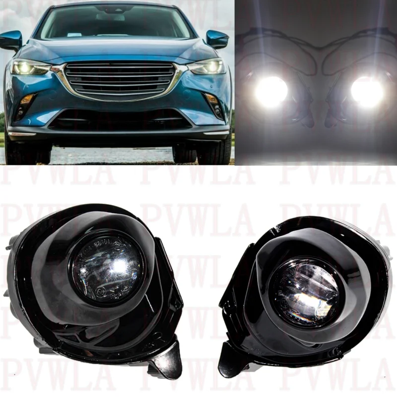 Пара противотуманных фар на передний бампер лампа с лампочками головного света