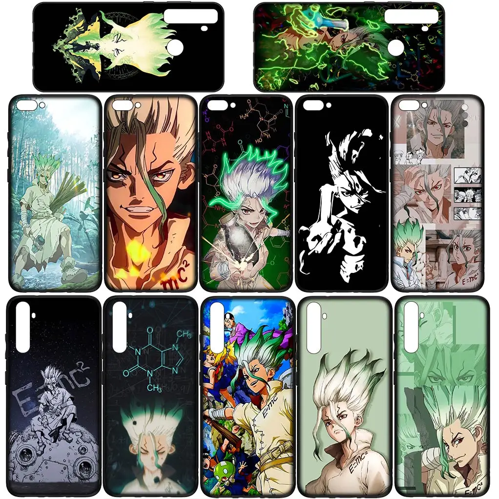 Чехол для телефона Anime Dr Stone Ishigami Senkuu Xiaomi Redmi Note 10 12 Pro 10A 10C 12C 12s 10S 8T C Гибкий чехол