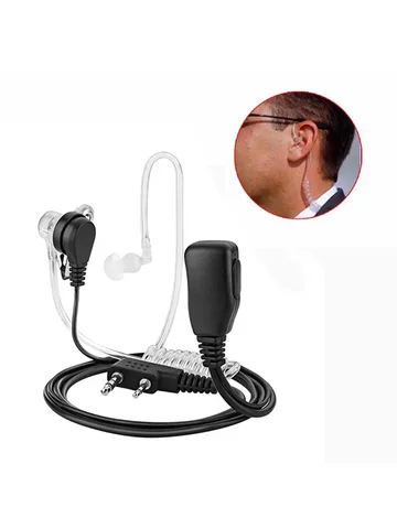 Скрытая акустическая трубка гарнитура для Kenwood
