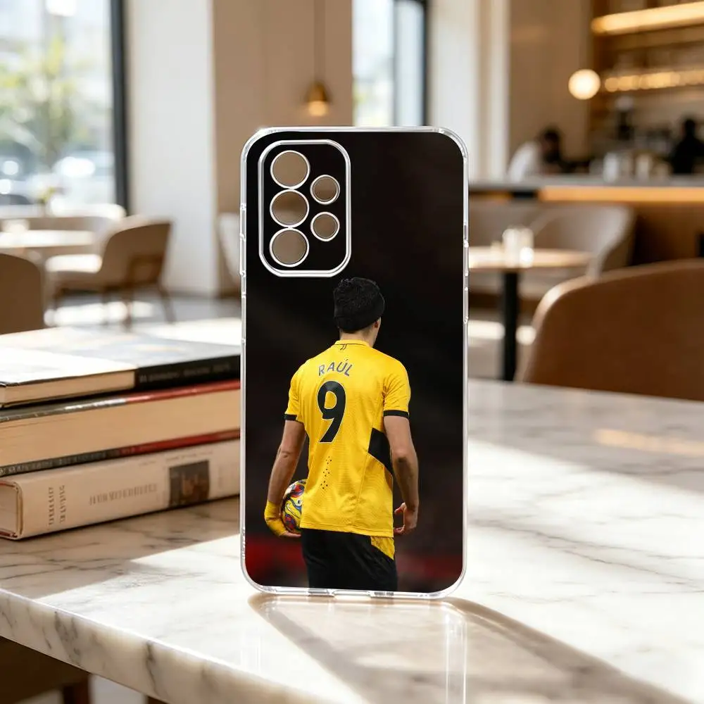 Фото Чехол для телефона Raul Jimenez Football 9, прозрачный силиконовый мягкий чехол для Samsung S25, S24, S21, S22, S23, S30, Ultra, S20, Plus, Fe №3