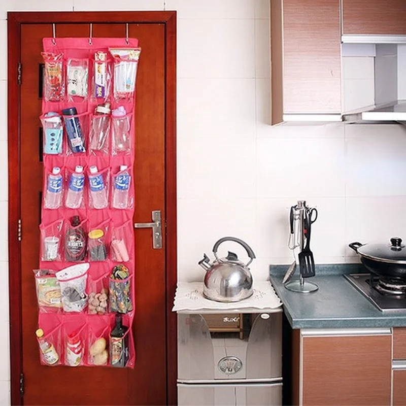 Подвесные стеллажи для хранения 24 задние кармана шкаф обуви пустых стеллажей |