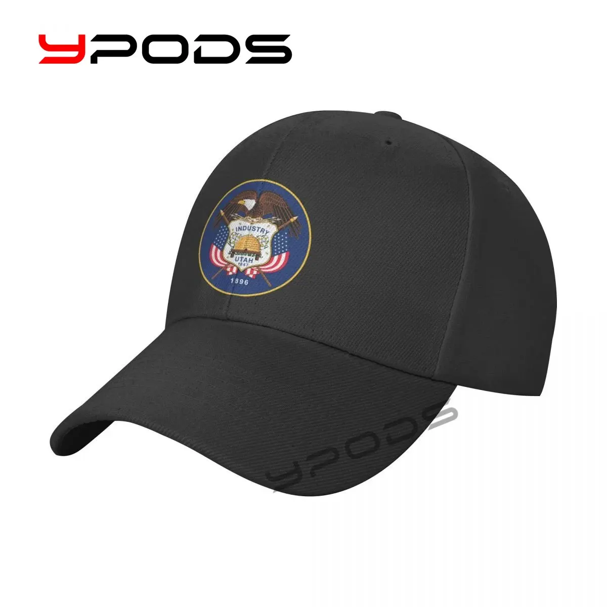 

printing Baseball Snapbacks Flag Of Utah State Adjusted Caps Running Adjustable Hats Flat Beach Gorras