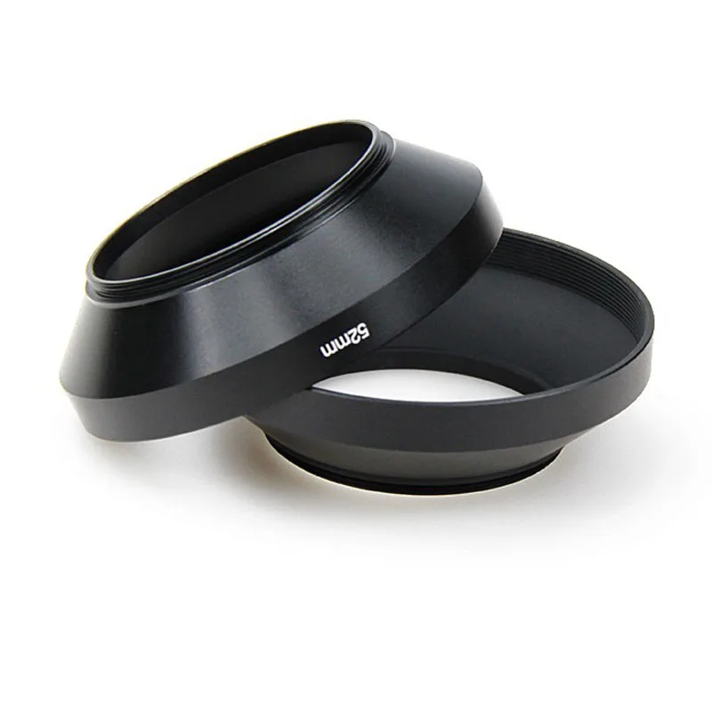 37 39 40 5 43 46 49 52 55 58 62 67 72 77 82 мм черная металлическая бленда объектива камеры