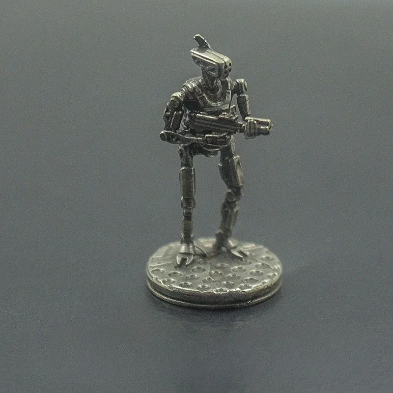 Модель робота в ретро стиле