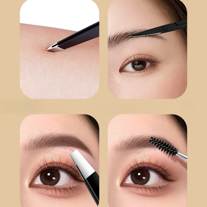 Набор Инструментов Для Ухода За Лицом Инструменты Бровями И Ресницами Включая