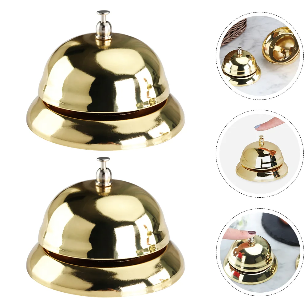

Bell Desk Service Call Bells Hand Dinner Restaurant Trainingring Hotel Ringing Officetable Reception Pet Brass Vintage Game