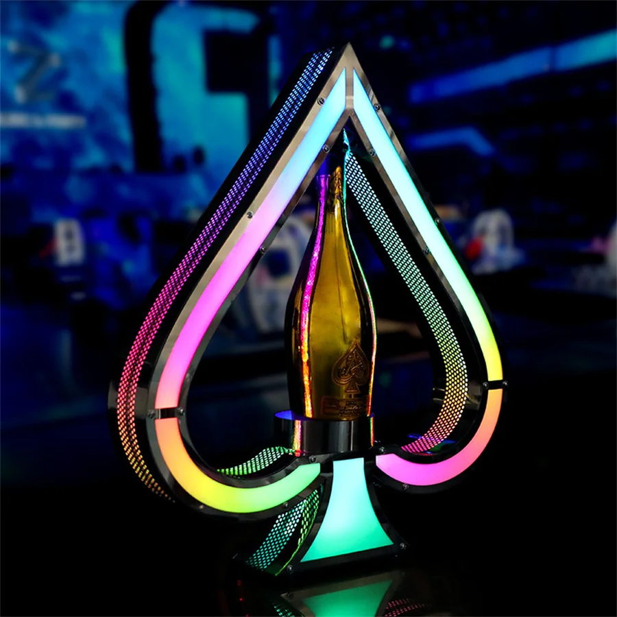 

RGB Сменные ВИП-стойки Ace of Spade для бутылок