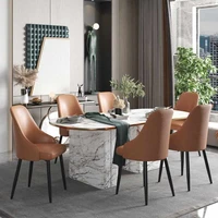 kitchen luxury dining chair hotel living room stool office chair nordic modern minimalist cafe chair furniture dining stool