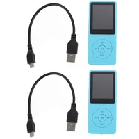 2 sets lossless sound player 8gb mp3 player mp4 player