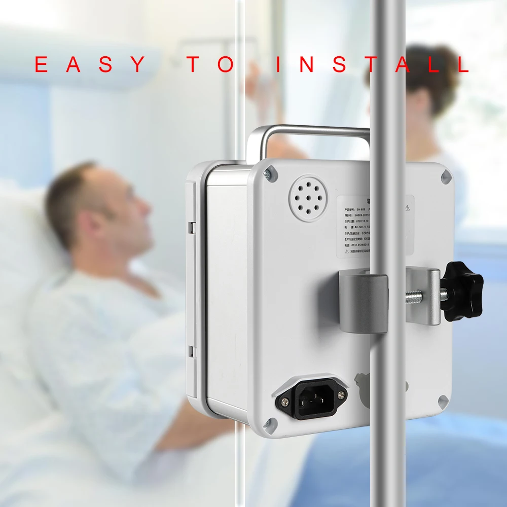 Инфузионный насос SINOHERO SH-609 портативный шприц с сигнализацией в режиме реального