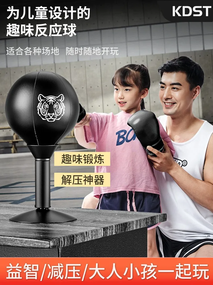 

Boxing Speed Ball Table Vent Ball Home Children, Adult Decompression Reaction Training Equipment