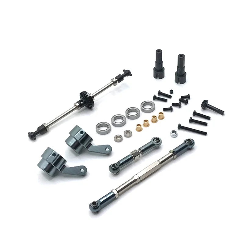 Metal Upgrade Front Axle Parts For WPL C24 C14  B14 B16 B24 B36 HengLong FeiYu JJRC RC Car Parts enlarge