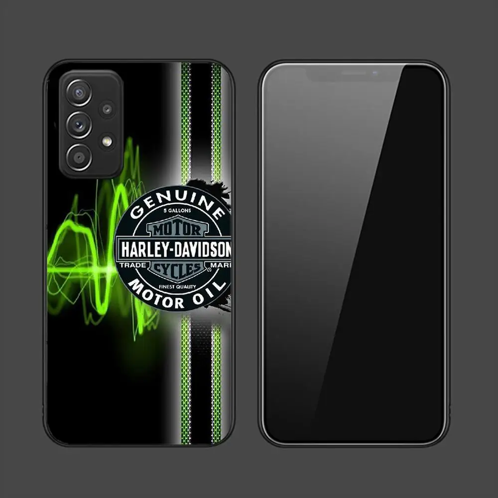 Motorcycle Harleys Davidsons Phone Case For Samsung Galaxy A13 A52 A53 A73 A32 A51 A22 A12 A20e A50 A21 A72 A70 S 4G 5G Covers