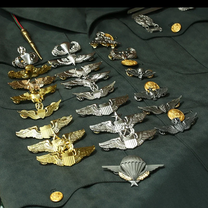 РЕГУЛЯЦИОННЫЙ РАЗМЕР КРЫЛЬЯ АРМИИ США ВОЕННАЯ КОМАНДА МАСТЕР АВИАТОР