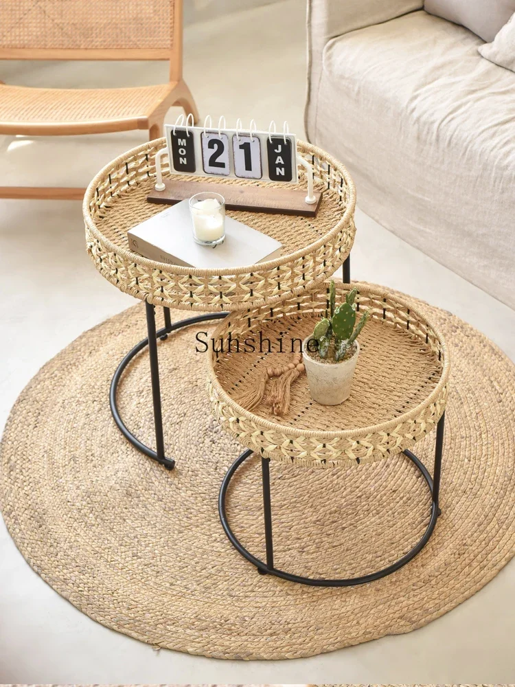 Комбинация угловых наборов B &amp для отдыха на круглый балкон из кованого железа