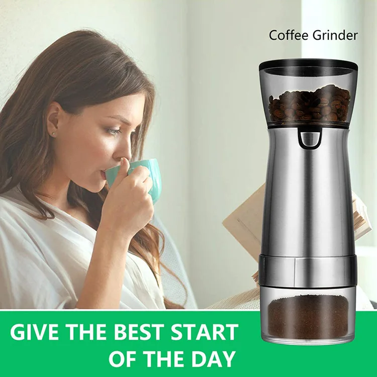 

Electric Coffee Grinder Automatic Beans Mill Portable Espresso Machine Maker For Cafe Home Travel camping coffee maker