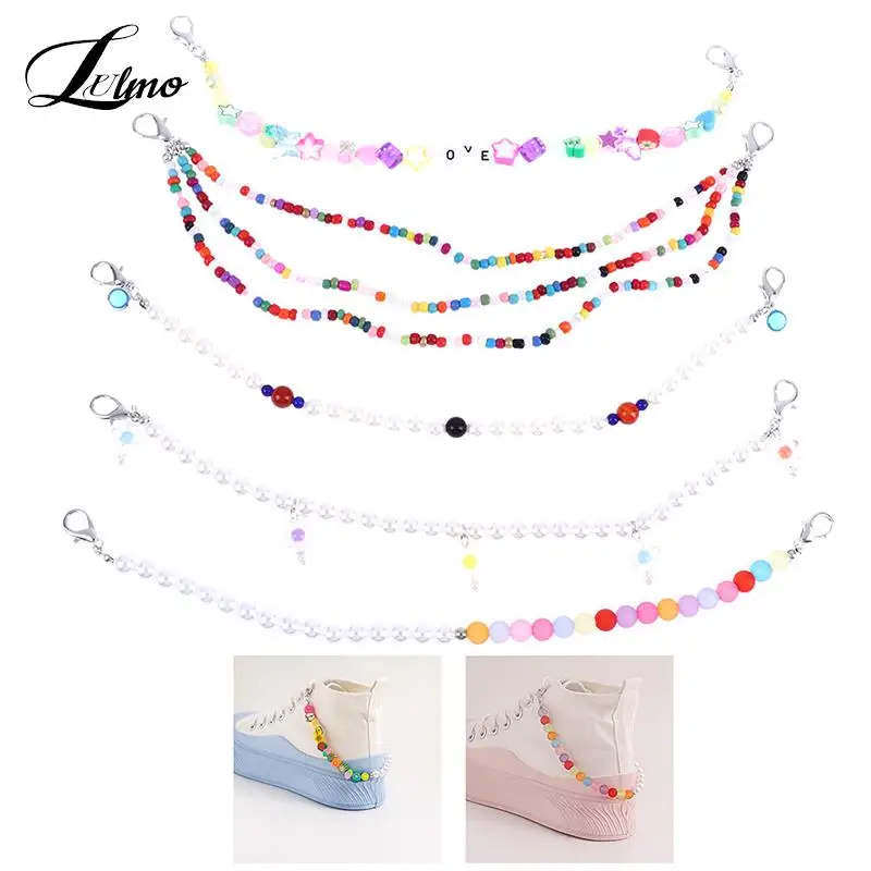 

Милые искусственные бриллианты для женщин, медведь, акриловые бусины, обувная цепочка, браслет на лодыжку, летние пляжные аксессуары