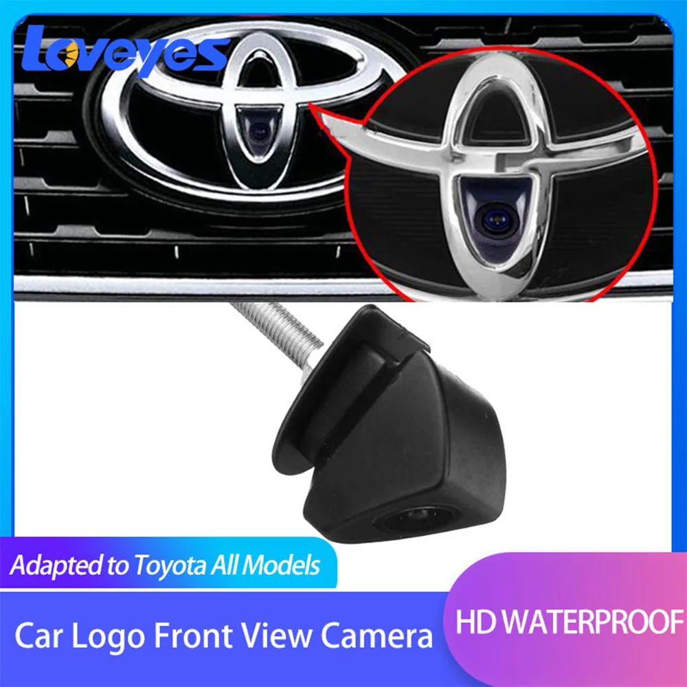 

Car Logo Front View Camera for Toyota All Models Night Vision Waterproof HD Wide Angle Video Recorder Vehicle Backup Cameras
