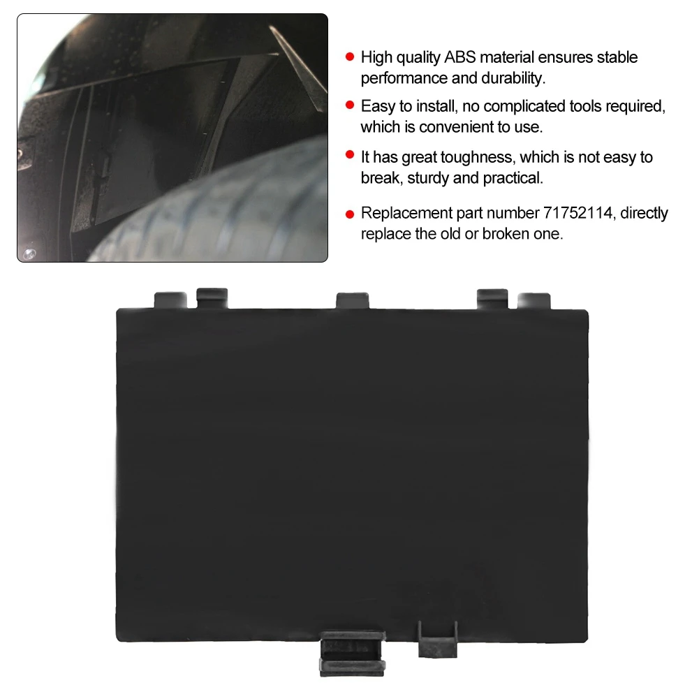 Крышка свода колеса подходит для Fiat 500 левая и правая передние арки 71752114(1 шт.)