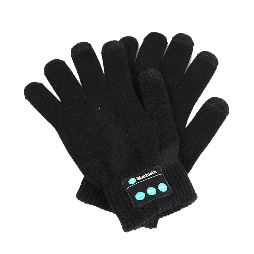 

Outdoors Bike Bicycle Bluetooth Gloves with Built In Mic Speaker Winter Smart Sports Gloves Warm Touch-screen Bicycle Gloves Equ