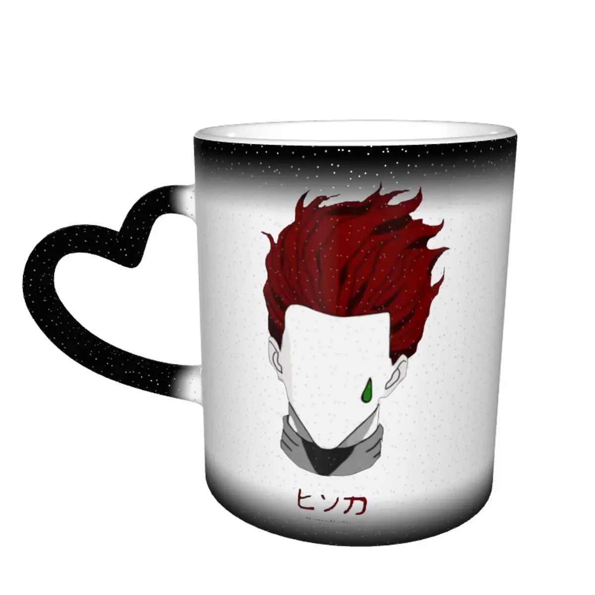 HXH Hisoka Morow Mug Cartoon Minimalist Pottery Drinking Mug The Changes Color Wholesale Aesthetic Cups