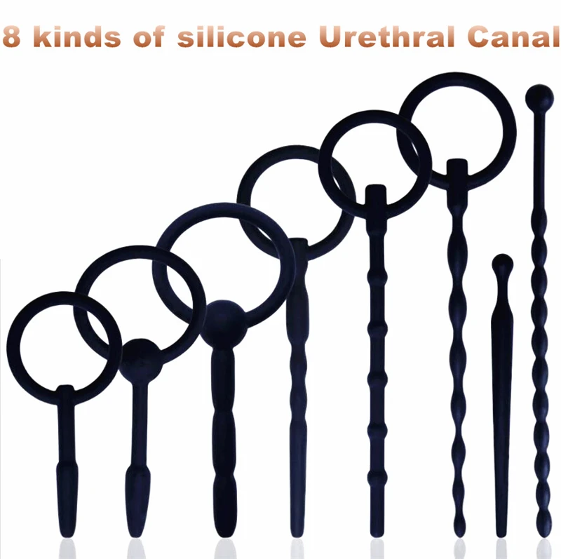 Мужской мочеиспускательный канал plug силиконовая вилка для мужского пениса