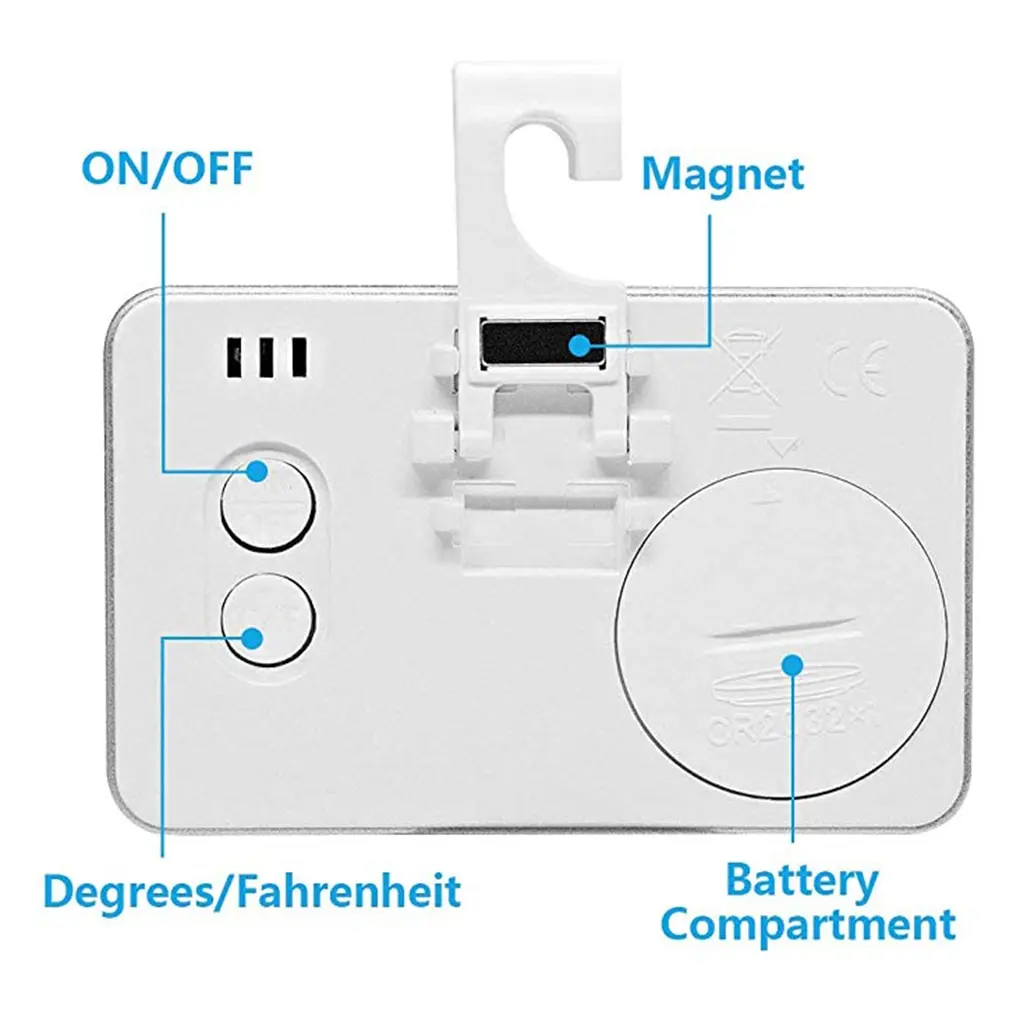 Электронный термометр для холодильника маленький Морозильный инструмент точный
