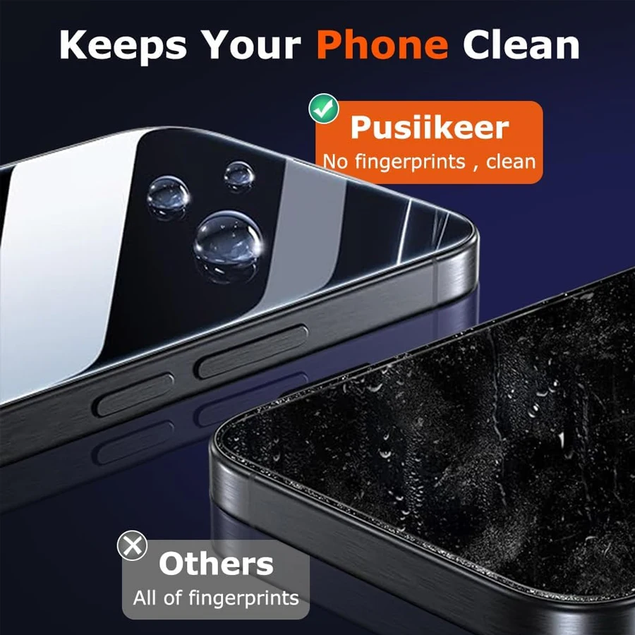 Стекло 8 в 1 для iPhone 16 Pro Защитная пленка экрана Iphone Max Plus 16Pro HD закаленное стекло