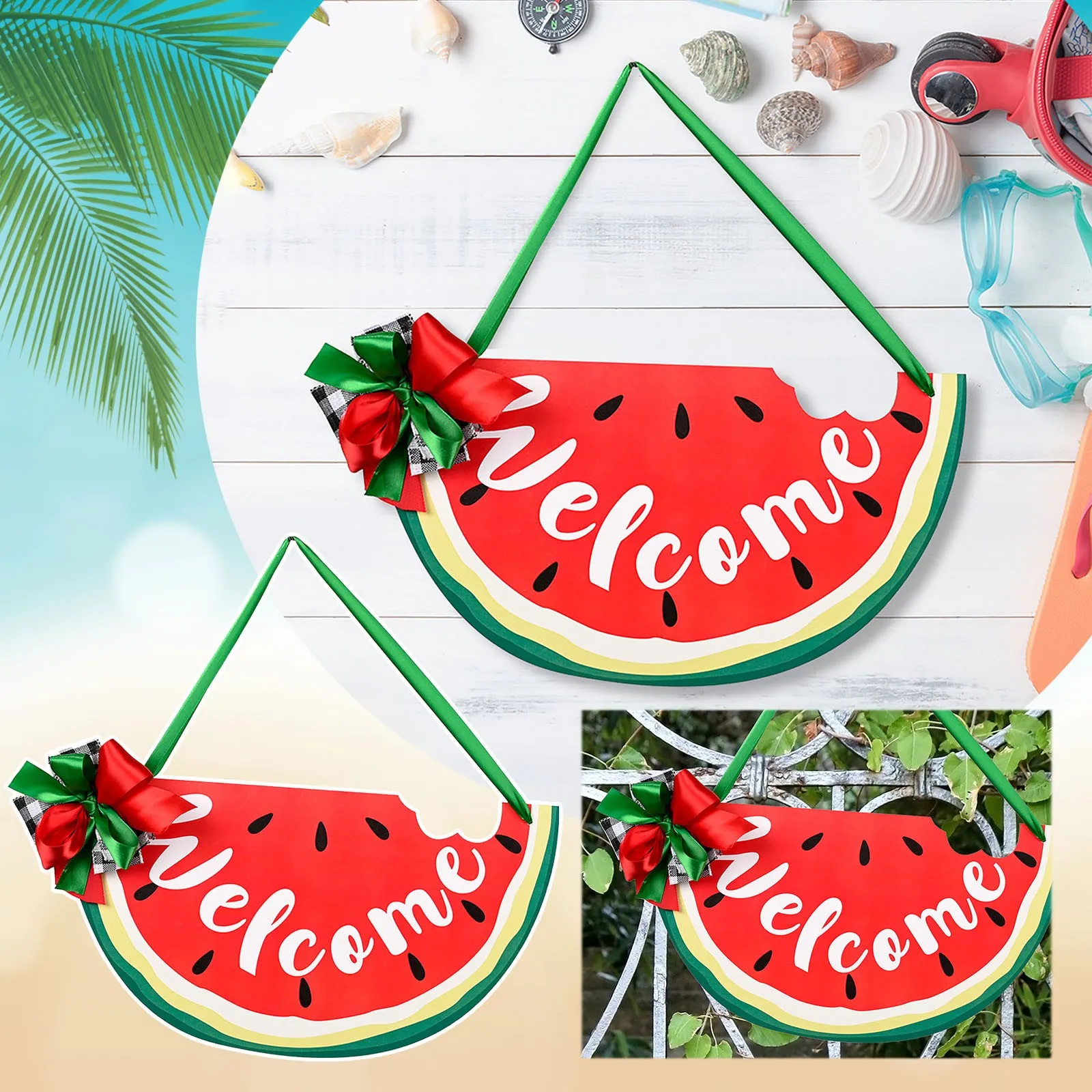 

Подвесное модное украшение, летний подвесной знак, украшение, цветы, деревянная дверь, дверной знак, современные украшения для дома