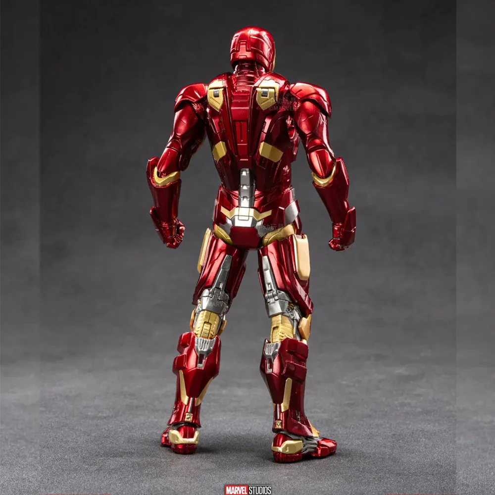 Фото Фигурка Железного человека ZD Toys Mark 35 Red Snapper, Iron Man MK12, MK9, MK37, MK38, Тони Старк, коллекционная игрушка, подарок №4