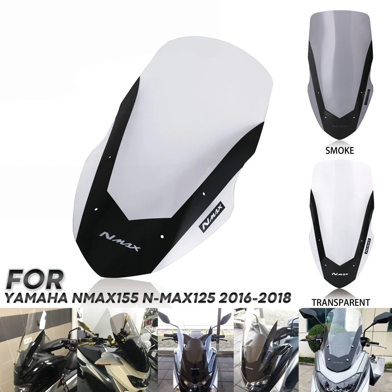 

Дефлектор лобового стекла мотоцикла, экран, аксессуары для Yamaha NMAX155 NMAX125 2016-2018