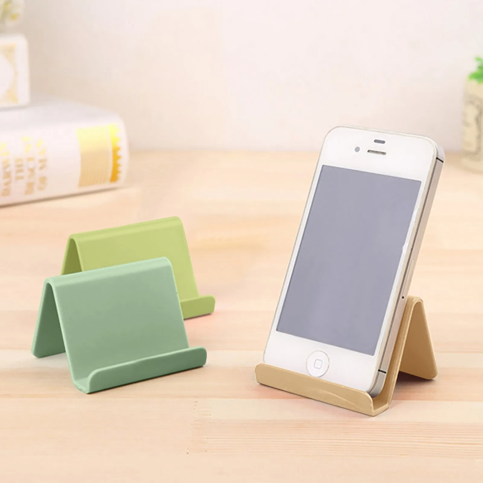 

Soporte Universal para teléfono móvil y tableta, accesorios portátiles de caramelo para iPhone, Xiaomi, Huawei y Samsung