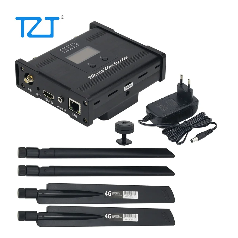 Unisheen BM3380G-H 4G LTE FHD Live Video HDMI Encoder Transmitter For Wifi Camera Livestreaming Broadcast Wowza Vmix on.Унишин БМ3380Г-Н 4Г ЛТЕ ФХД Лайв Видео ХДМИ Кодировщик-трансмиттер для WiFi-камеры Онлайн-трансляция трансляций Wowza Vmix on.