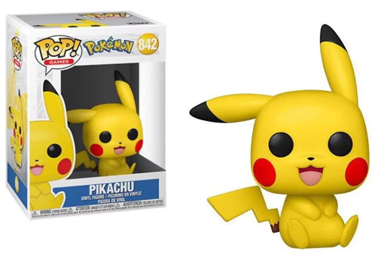 Новинка: Серия Funko POP Pokemon # 353 # 553 # 598 # 779 # Коллекционная виниловая фигурка Пикачу 842: Игрушки для детей, подарки на Рождество (art.: 3920d96d5cd67) - 3920d96d5cd67
