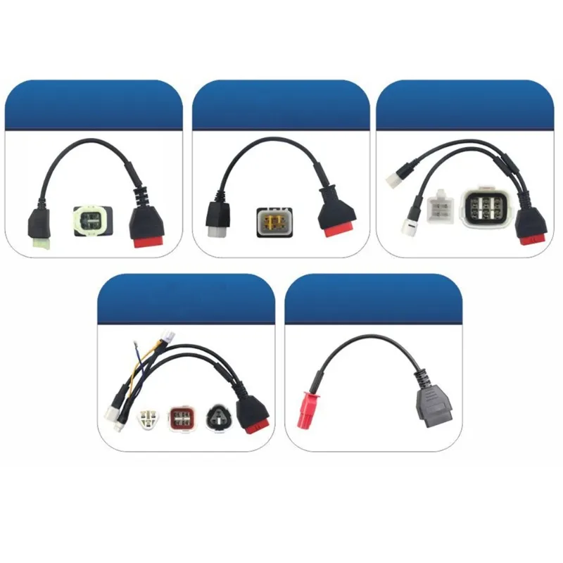 Диагностический сканер для мотоциклов Honda Suzuki Yamaha OBD-II PRO (5 в 1) считыватель