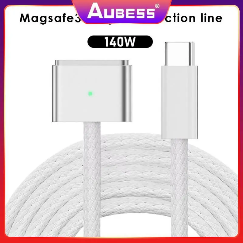 

140w Charging Speed Up Usbc To Magsafe3 Preferred Materials Data Cable Adapter Not Hot Magnetic Cable 200cm High-power Micro Usb