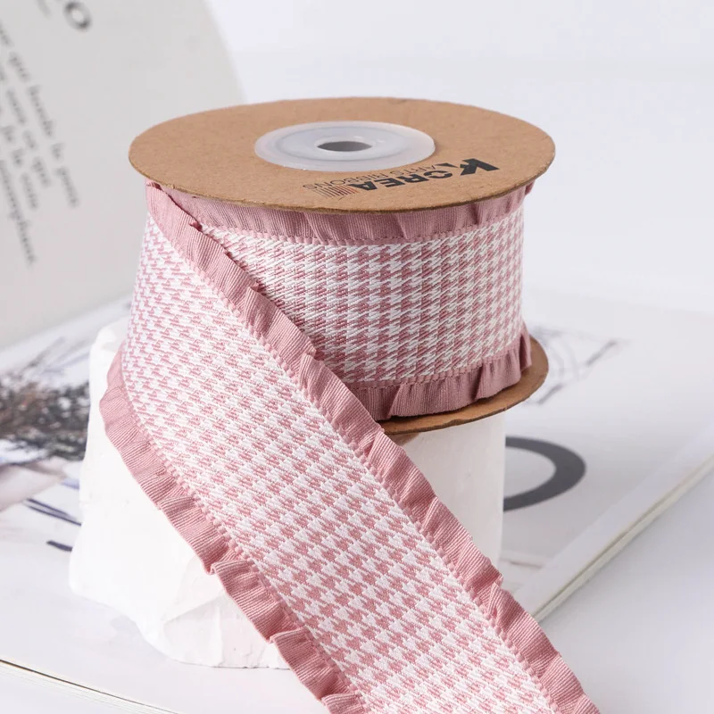 Юбка с оборками гусиная лапка лента для бантов волос аксессуары девочек ручной