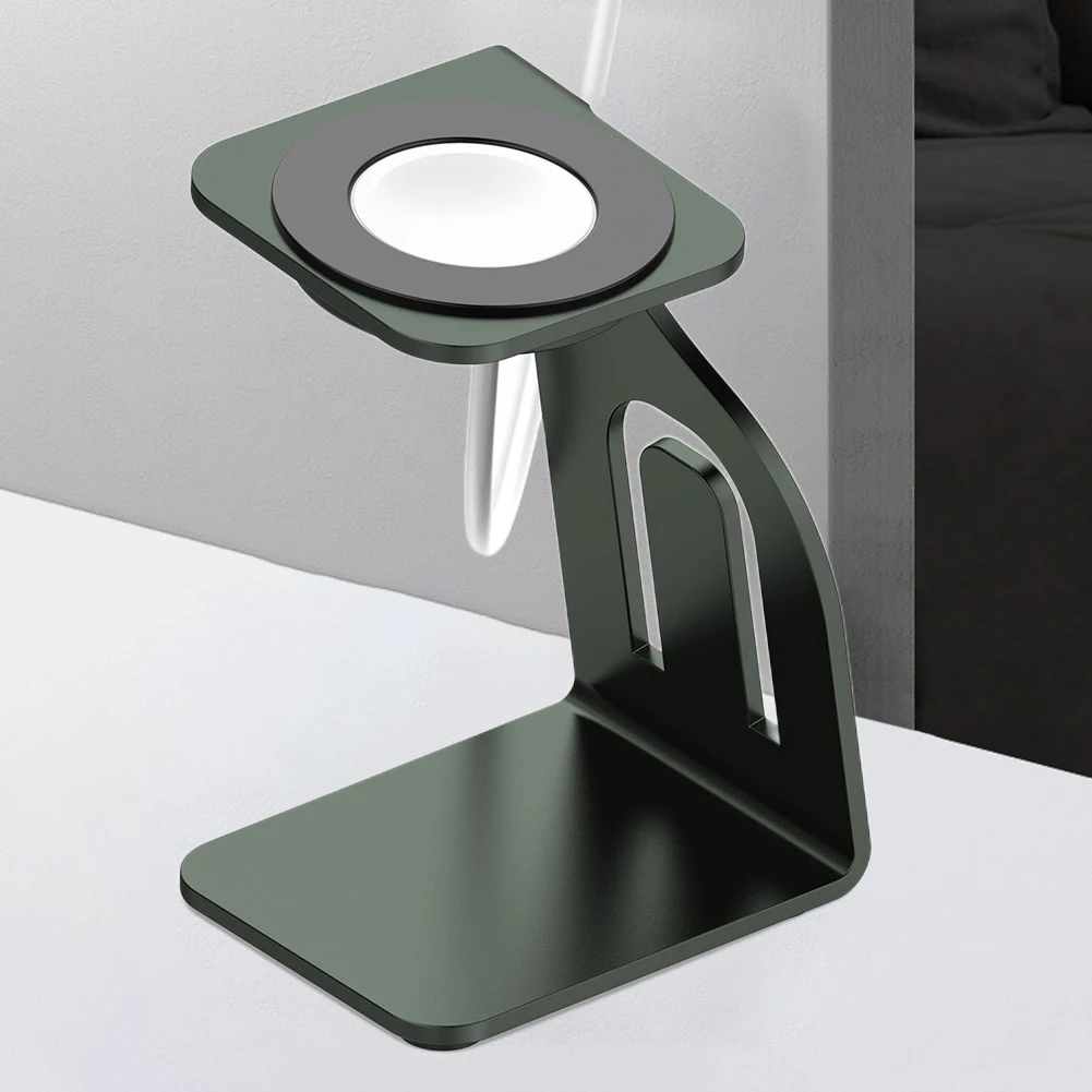 

Подставка для беспроводного зарядного устройства, Легкая металлическая подставка для часов, с резиновым ковриком, гладкая, для Samsung Galaxy Watch 5/Watch 5 Pro, дисплей