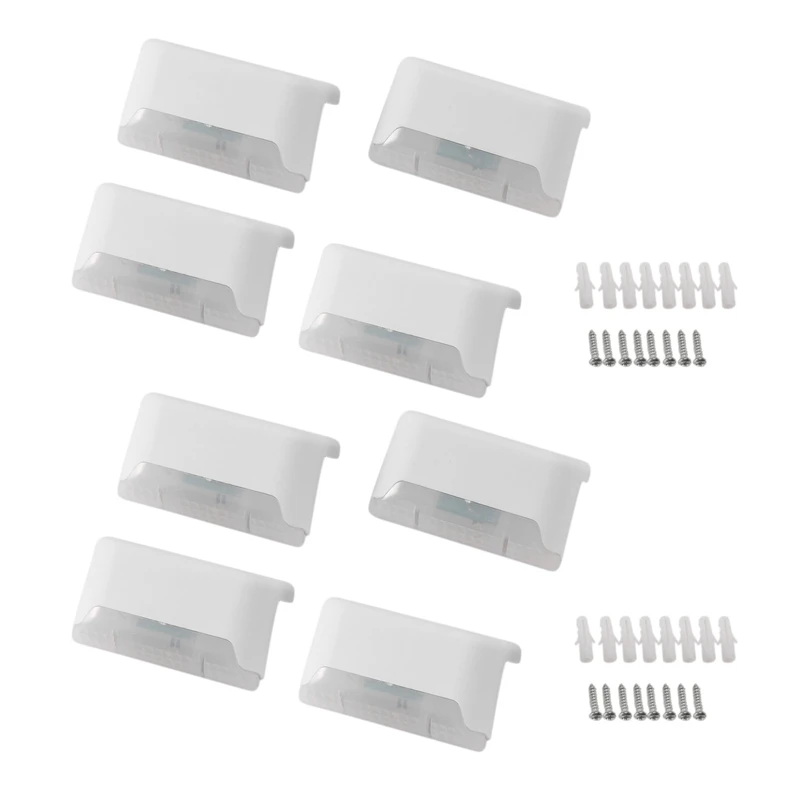 

8Pcs LED Solar Path Stair Lights Outdoor Garden Yard Fence Wall Lawn Landscape Lamp Staircase Night Light