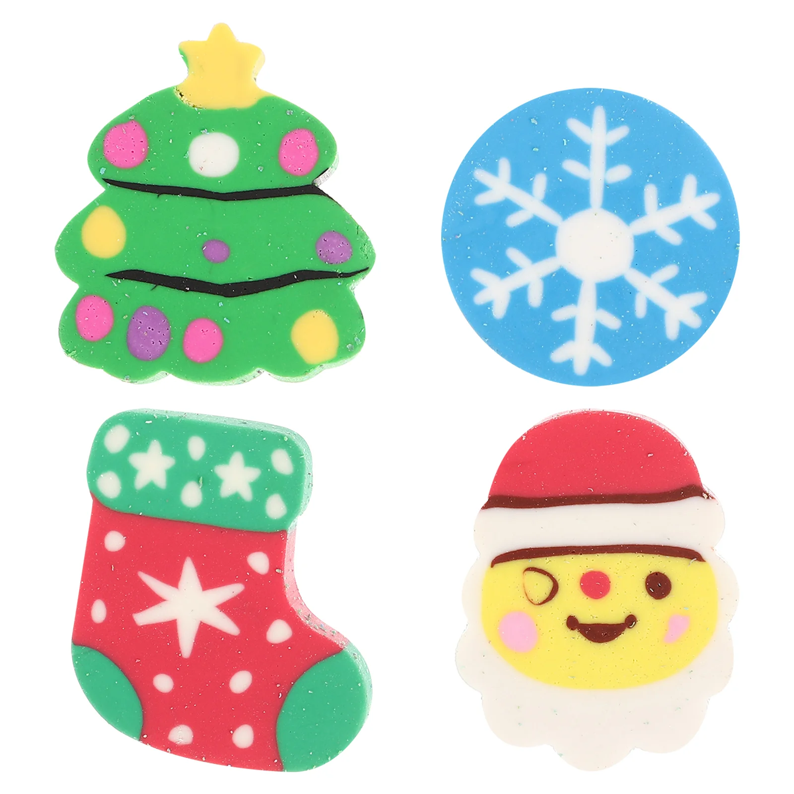 

60 шт. ластик изящный Снеговик канцелярские принадлежности ластик мультяшный ластик для детей