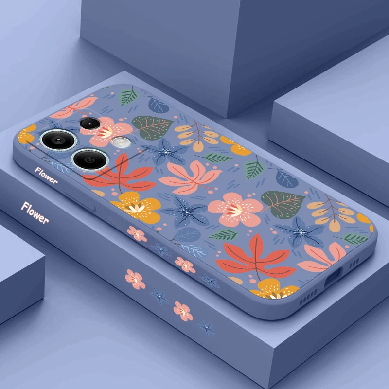 Note13 Силиконовый чехол для телефона с цветными листьями Xiaomi Redmi Note 10Pro 10T 11 11S 11Pro 13 13R