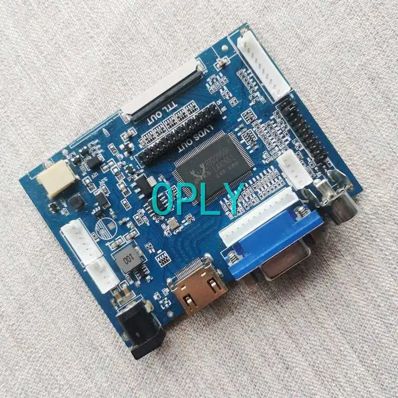 Плата контроллера дисплея ЖК-экрана подходит для Φ/TLE2/TLF1/TLL1 AV VGA 1366*768 HDMI-совместимый комплект LVDS 40-Pin 14"