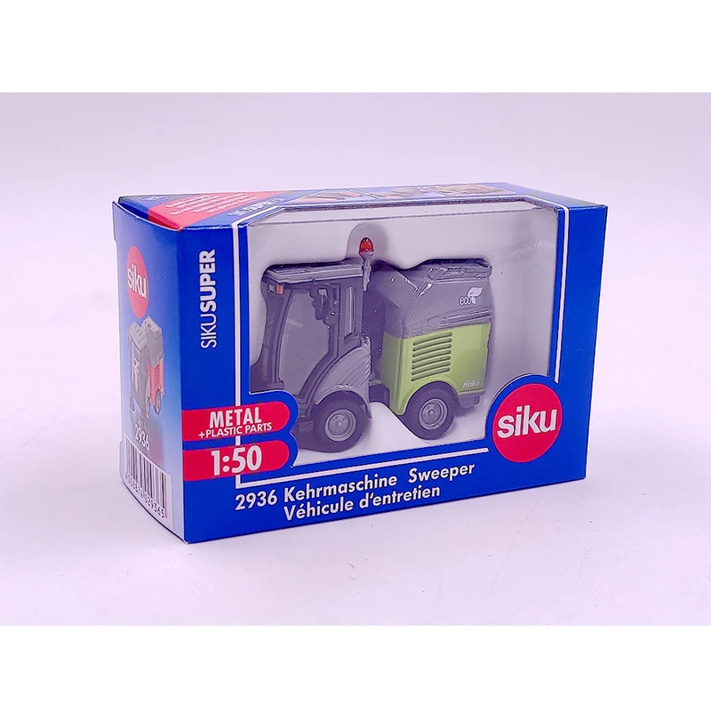

SIKU 2936 Garbage Truck Sanitation Cleaning Car Children's Alloy Car Model 7CM Toy Car Adult Collection Static Display Boy Gift