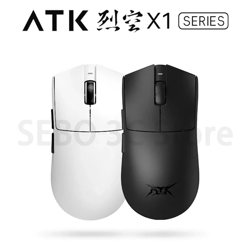 ATK Blazing Sky X1 Pro Max Мышь Paw3950 Датчик 8K с низкой задержкой Трехрежимная беспроводная мышь Легкие игровые мыши для ПК геймера (art.: 3920c824005bd) - 3920c824005bd